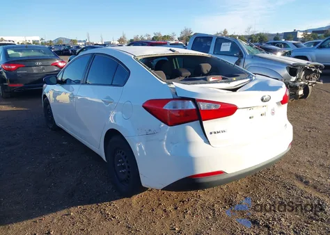 2016 Kia Forte Lx из США, поврежденный, VIN KNAFK4A66G5611840